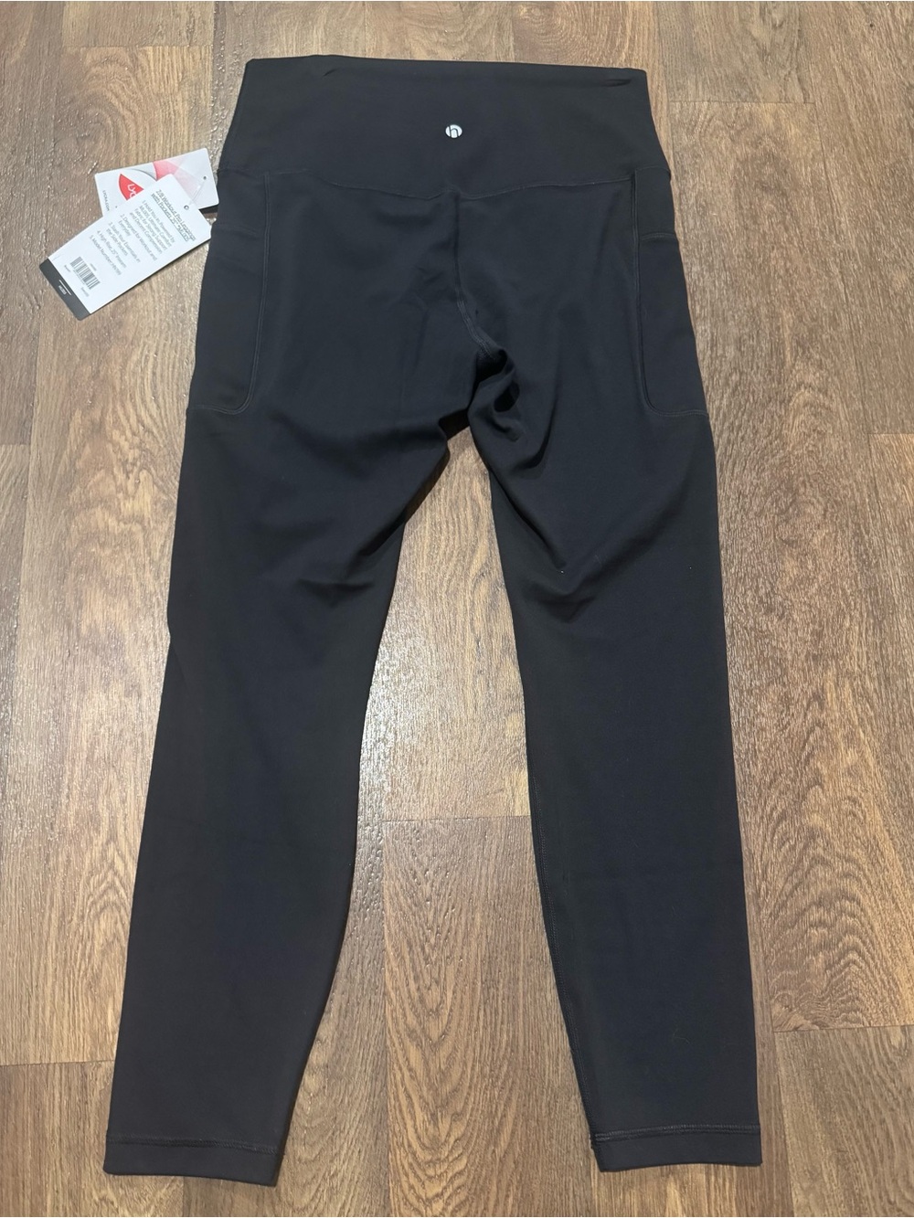 HeyNuts Workout Pro 7/8 Leggings 25'' Black Size Large - 12 NEW - Picture 5 of 9